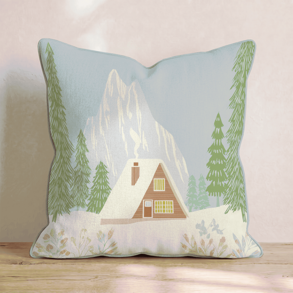 Cabin Core Throw Pillow - Hillcroft Home