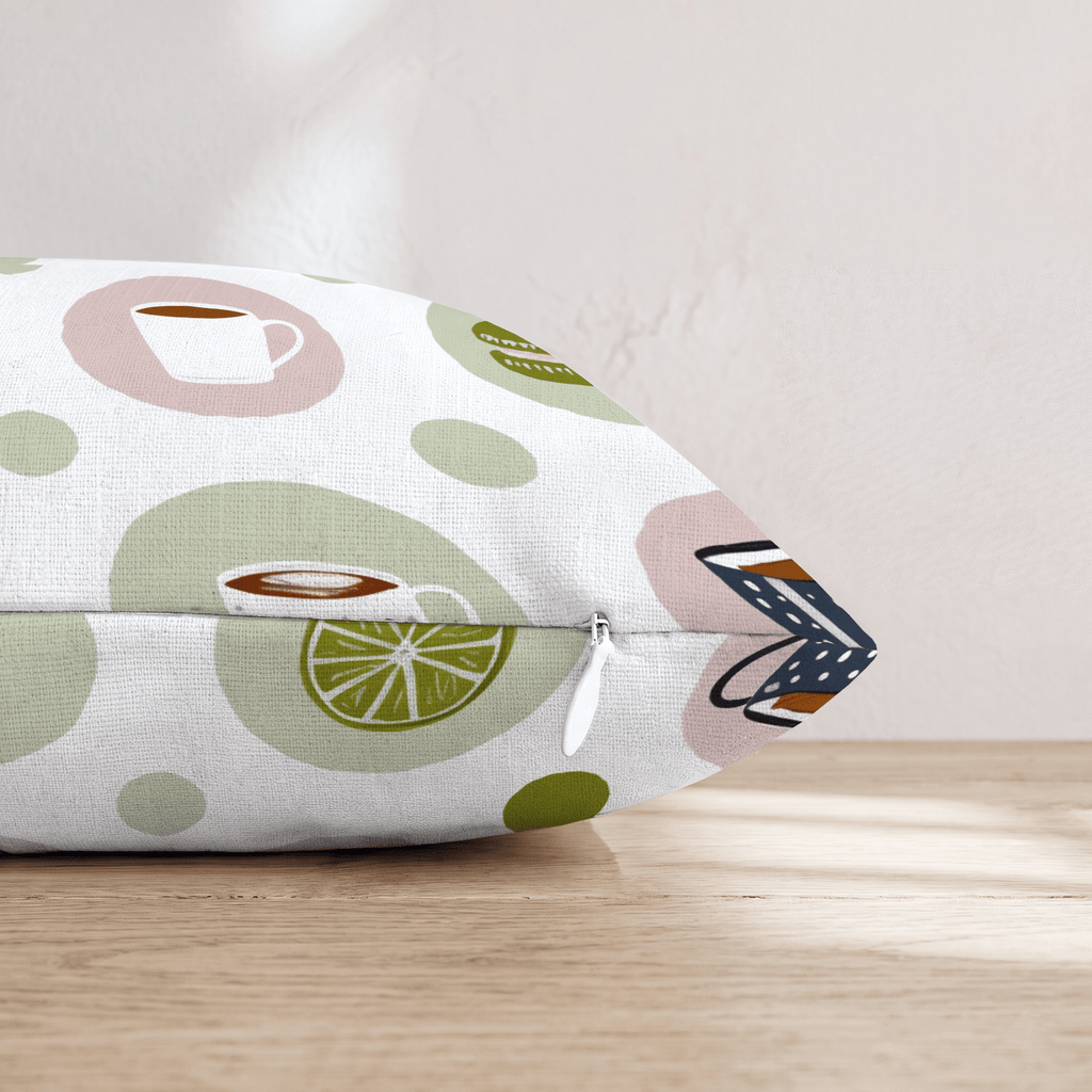 Cafecito Throw Pillow - Hillcroft Home