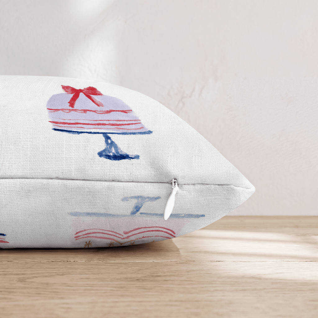Cakes Throw Pillow - Hillcroft Home