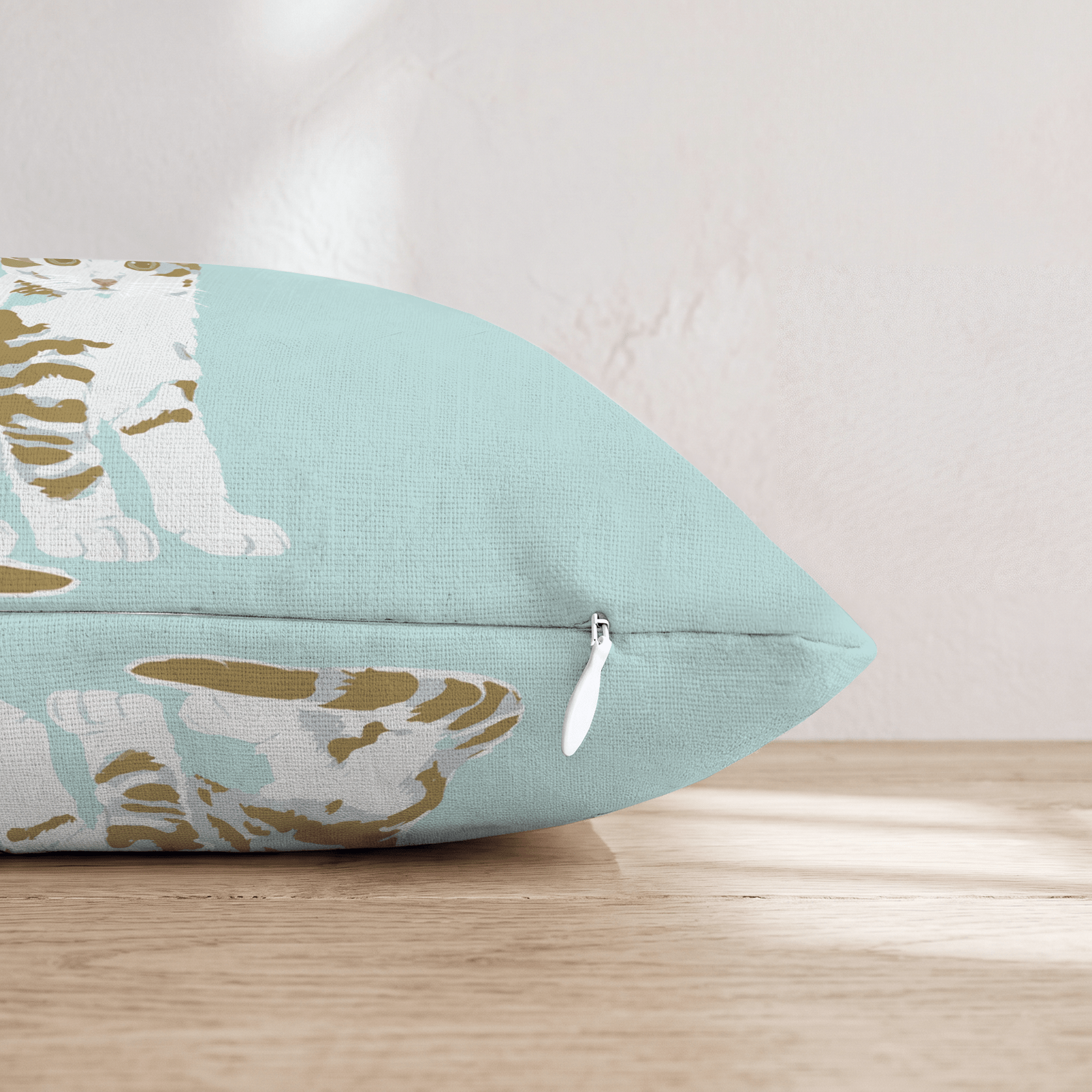 Calico Kitty Throw Pillow - Hillcroft Home