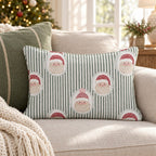 Cameo Claus Throw Pillow throw pillow - Hillcroft Home