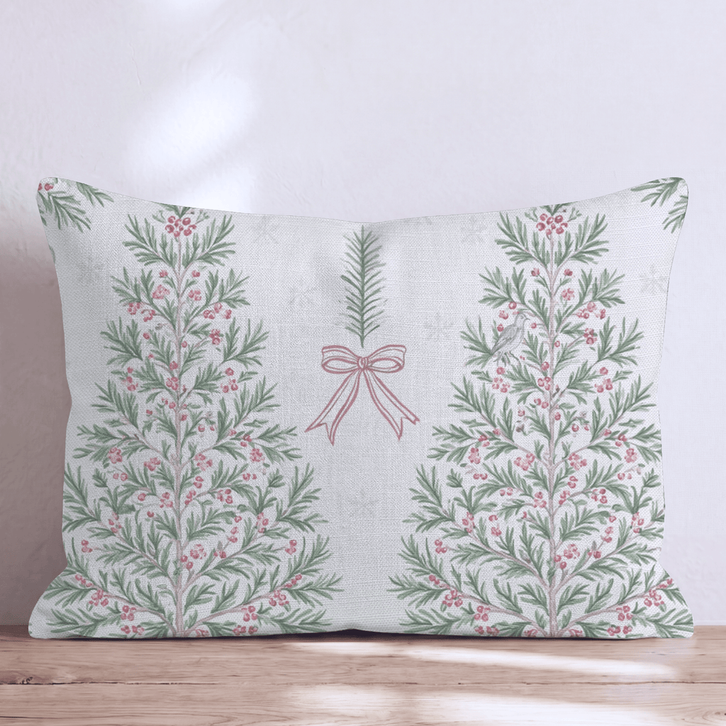Cameo Topiary Throw Pillow throw pillow - Hillcroft Home