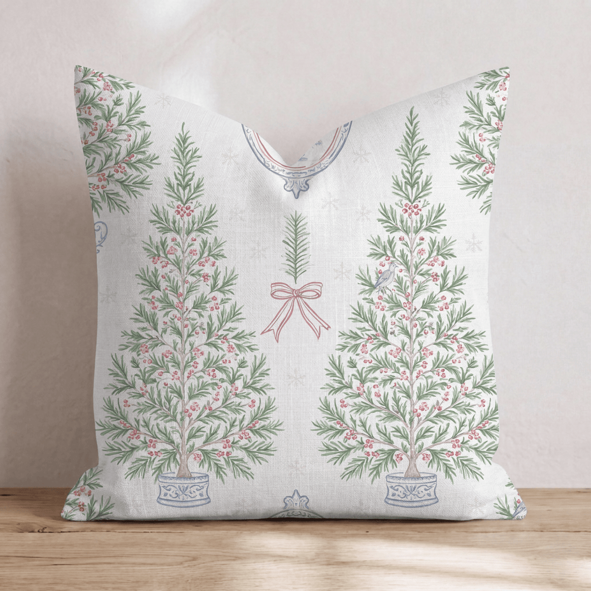 Cameo Topiary Throw Pillow throw pillow - Hillcroft Home