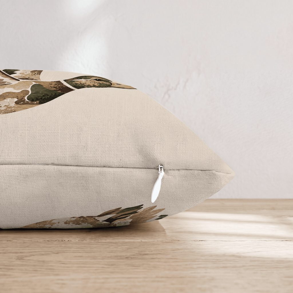 Camo Duck Throw Pillow - Hillcroft Home