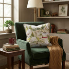 Camping Scene Throw Pillow - Hillcroft Home