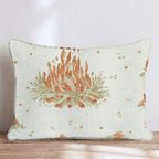 Campire & Smoke Throw Pillow - Hillcroft Home