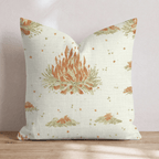 Campire & Smoke Throw Pillow - Hillcroft Home