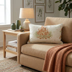 Campire & Smoke Throw Pillow - Hillcroft Home