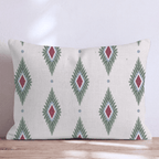Candlelight Ikat Throw Pillow throw pillow - Hillcroft Home