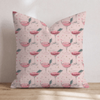 Candy Cane Cosmo Throw Pillow throw pillow - Hillcroft Home