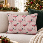 Candy Cane Cosmo Throw Pillow throw pillow - Hillcroft Home