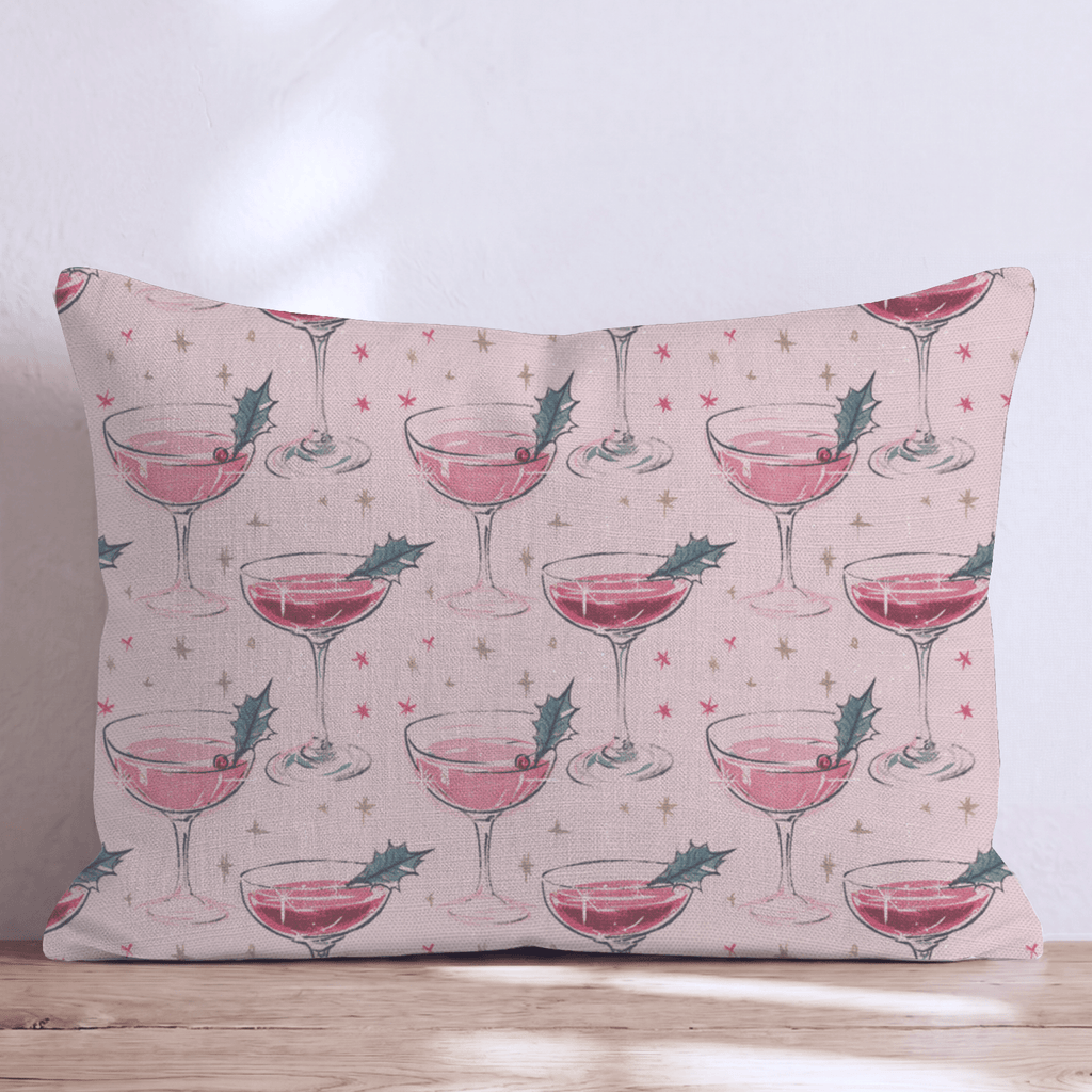 Candy Cane Cosmo Throw Pillow throw pillow - Hillcroft Home
