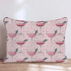 Candy Cane Cosmo Throw Pillow throw pillow - Hillcroft Home