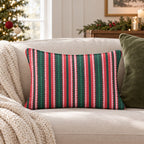 Candy Shop Stripe Throw Pillow throw pillow - Hillcroft Home
