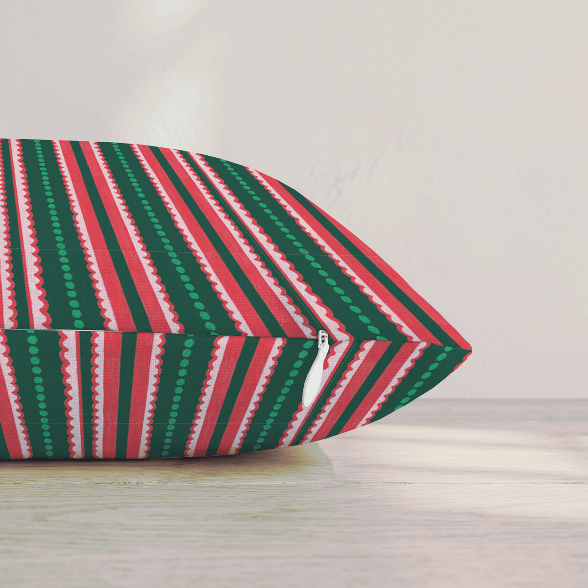 Candy Shop Stripe Throw Pillow throw pillow - Hillcroft Home