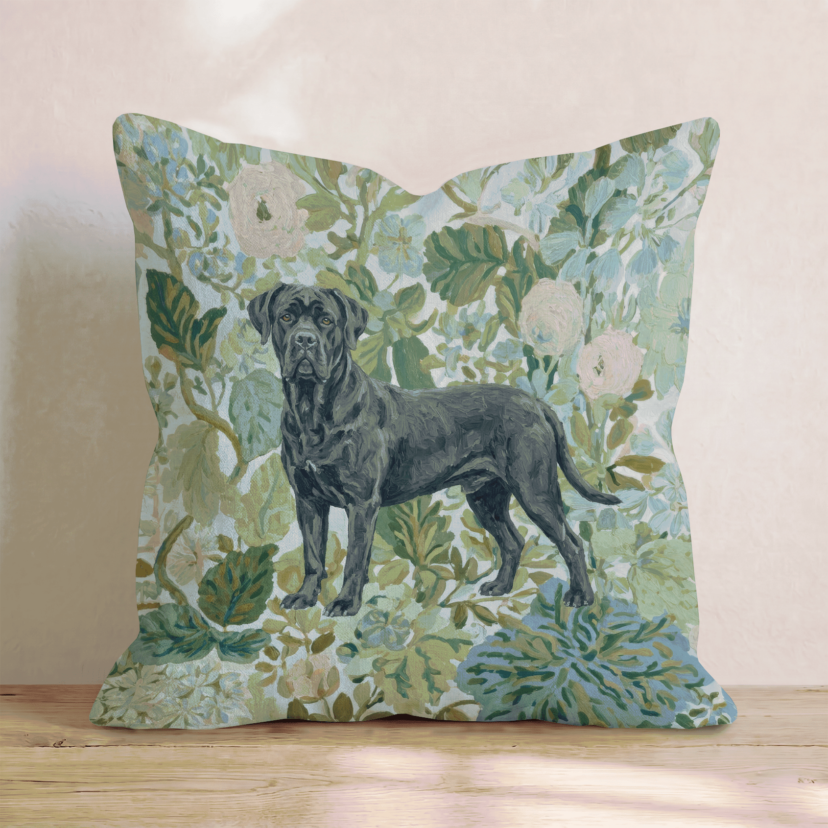 Cane Corso Power Throw Pillow - Hillcroft Home