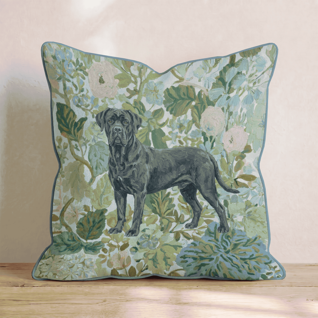 Cane Corso Power Throw Pillow - Hillcroft Home