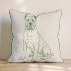 Cane Corso Throw Pillow - Hillcroft Home