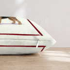 Canine Ale Airedale Throw Pillow - Hillcroft Home
