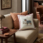 Canine Ale Australian Shepherd Throw Pillow - Hillcroft Home