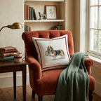 Canine Ale Basset Hound Throw Pillow - Hillcroft Home