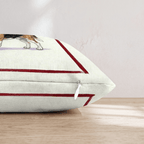 Canine Ale Beagle Throw Pillow - Hillcroft Home