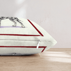 Canine Ale Great Dane Throw Pillow - Hillcroft Home