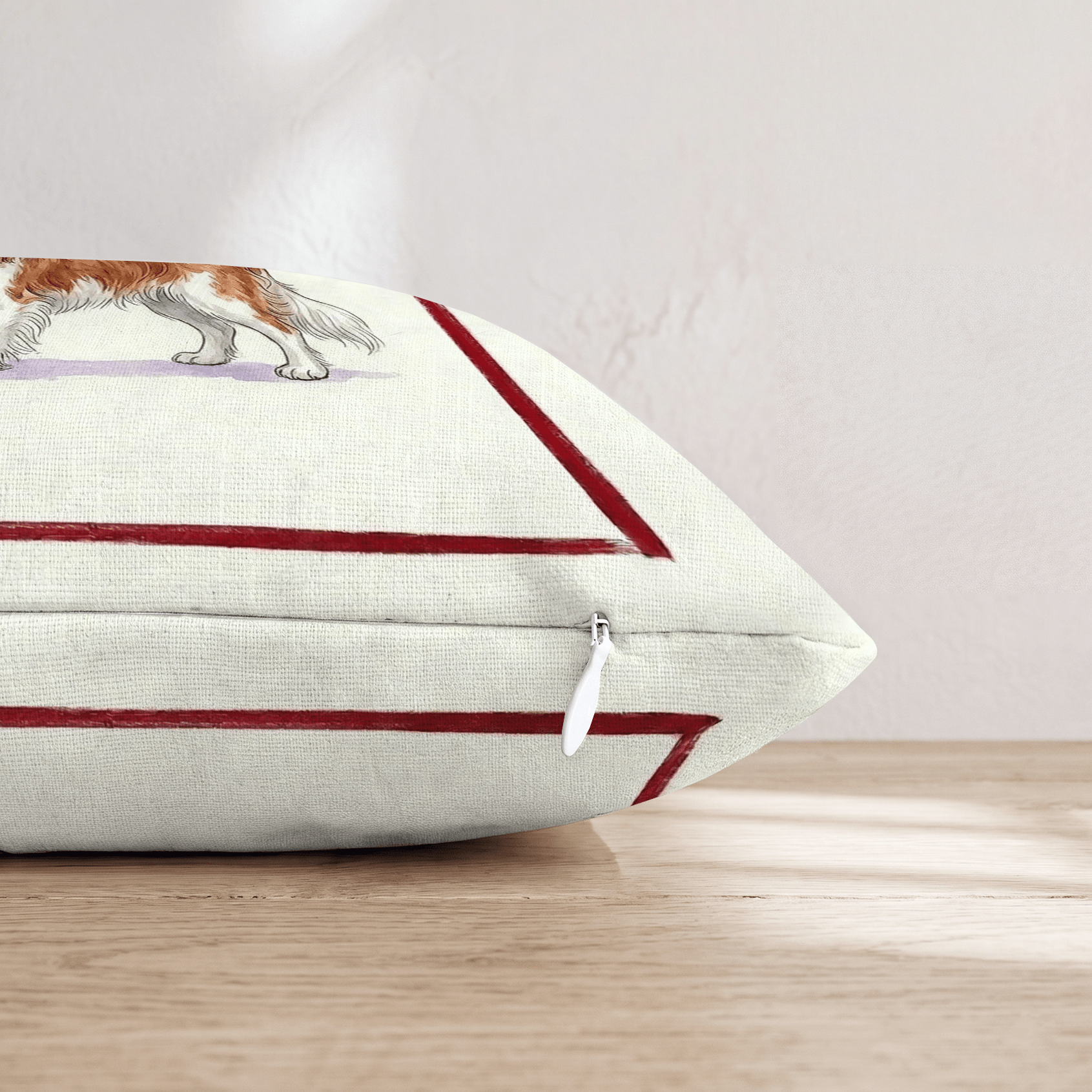 Canine Ale King Charles Throw Pillow - Hillcroft Home