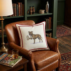 Canine Ale Pitbull Throw Pillow - Hillcroft Home
