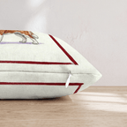 Canine Ale Saint Bernard Throw Pillow - Hillcroft Home