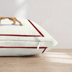 Canine Ale Vizsla Throw Pillow - Hillcroft Home