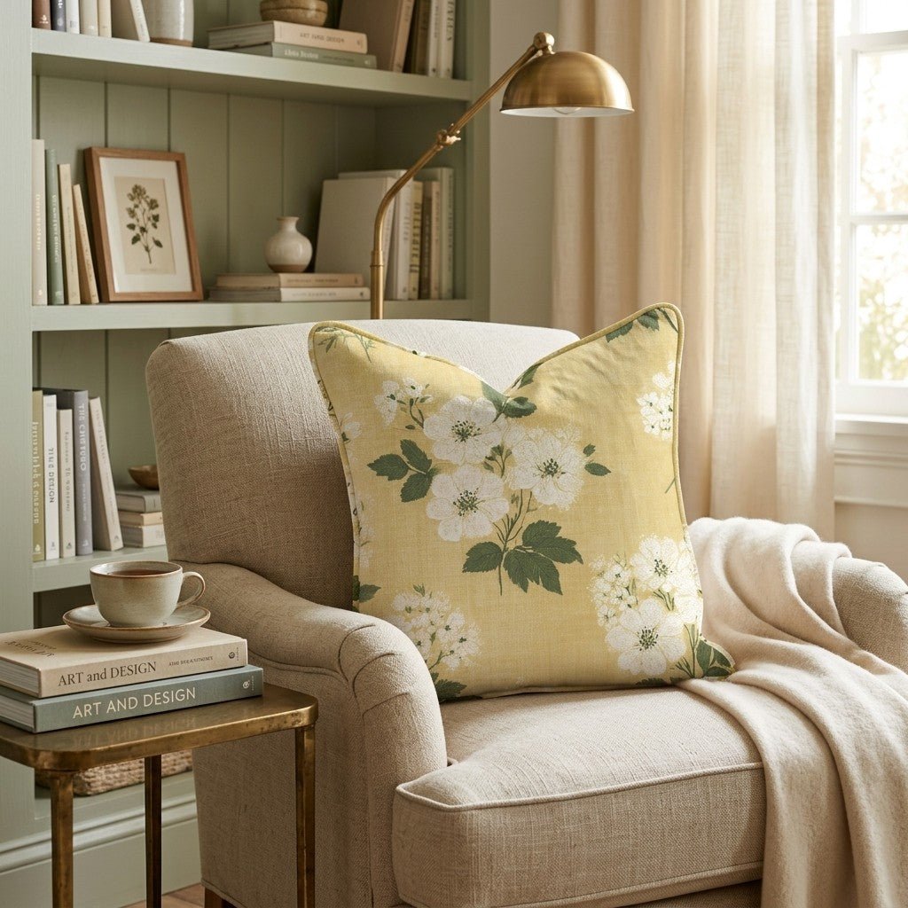 Canon in D Throw Pillow - Hillcroft Home