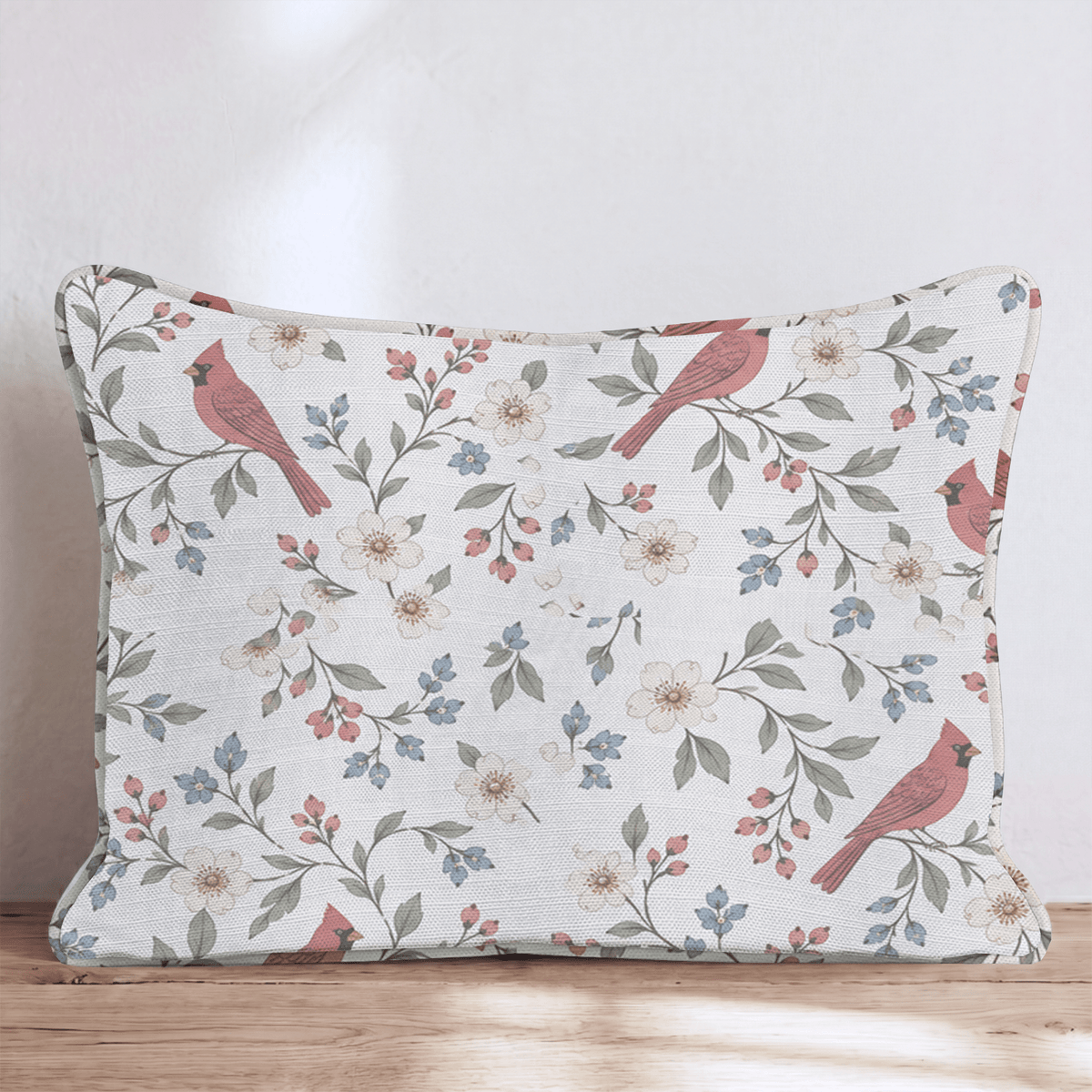 Cardinal Grove Throw Pillow throw pillow - Hillcroft Home