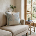 Cardinal in the Blizzard Throw Pillow - Hillcroft Home