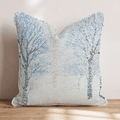 Cardinal in the Blizzard Throw Pillow - Hillcroft Home