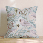 Cardinal Snowy Branch Throw Pillow - Hillcroft Home