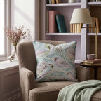 Cardinal Snowy Branch Throw Pillow - Hillcroft Home