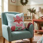 Cardinal Sweater Fox Throw Pillow throw pillow - Hillcroft Home