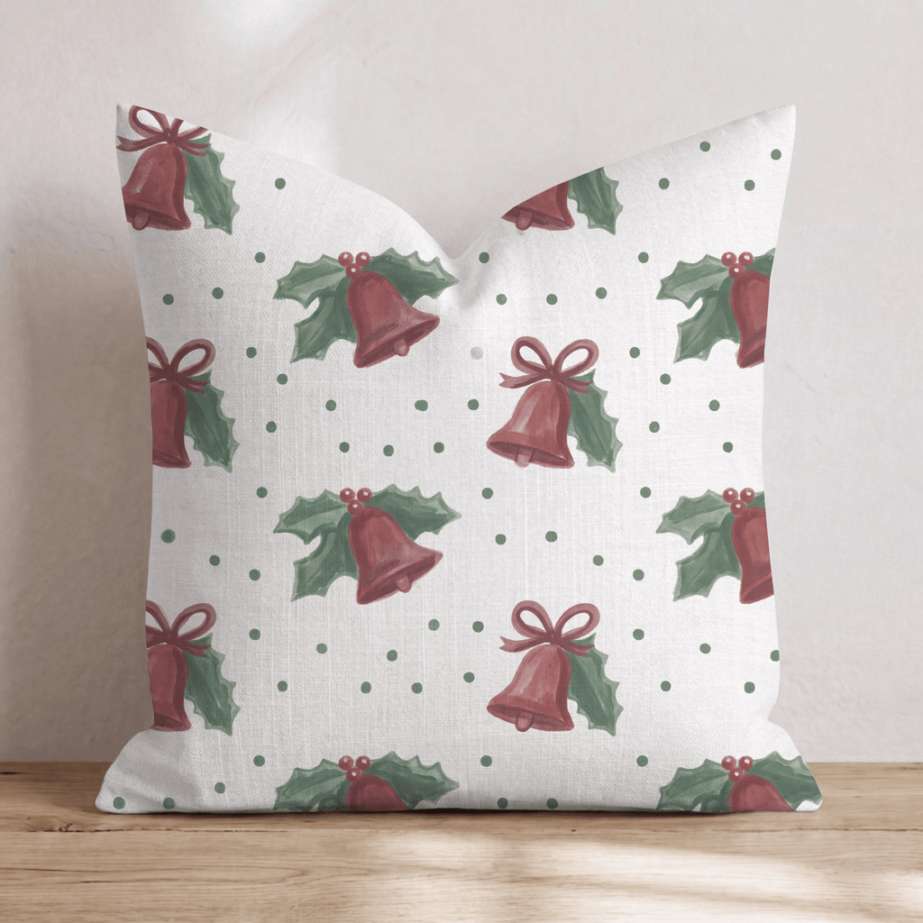 Carol Bells Throw Pillow throw pillow - Hillcroft Home