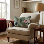 Caroling Birds Throw Pillow - Hillcroft Home