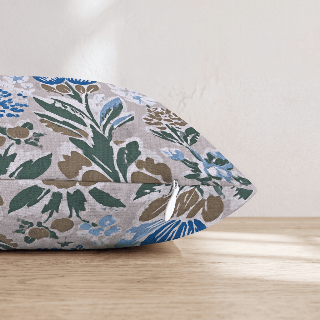Carousel Bloom Two Throw Pillow - Hillcroft Home