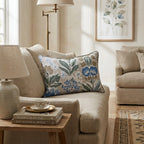 Carousel Bloom Two Throw Pillow - Hillcroft Home