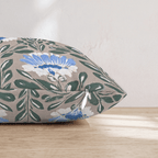 Carousel of Flowers Throw Pillow - Hillcroft Home