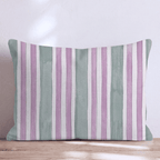 Carousel Stripe Sorbet Throw Pillow throw pillow - Hillcroft Home