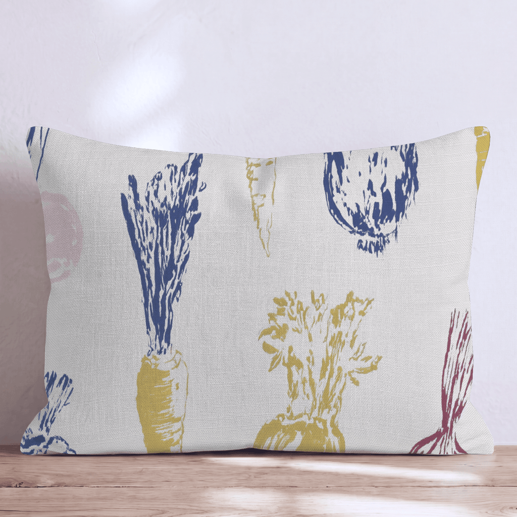 Carrots and Beets Throw Pillow - Hillcroft Home