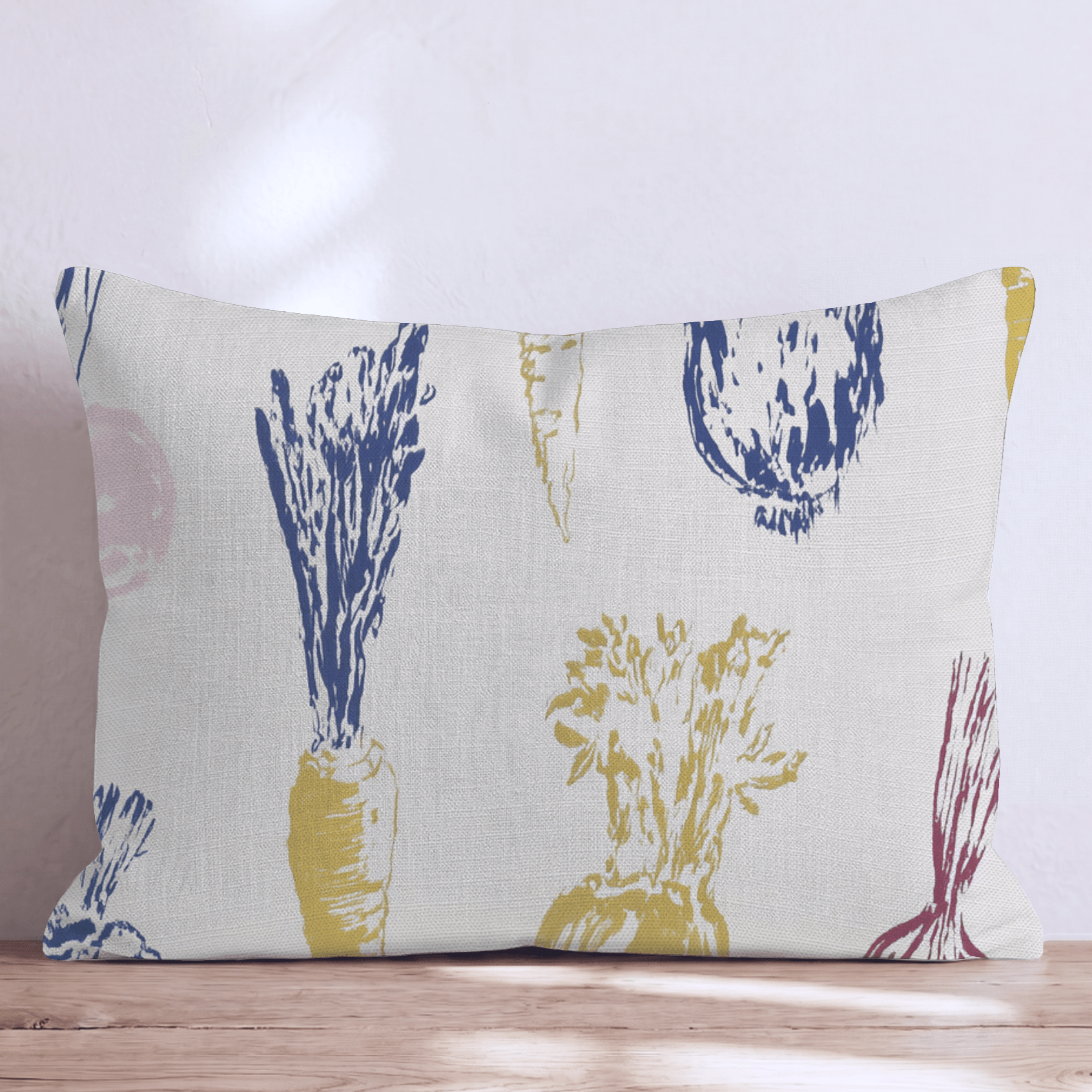 Carrots and Beets Throw Pillow - Hillcroft Home