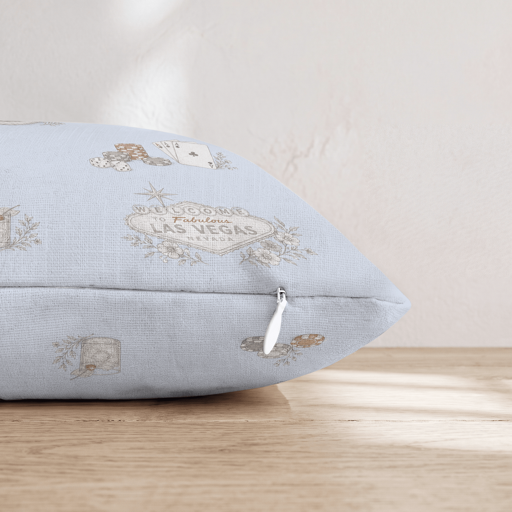 Casino Night Throw Pillow - Hillcroft Home
