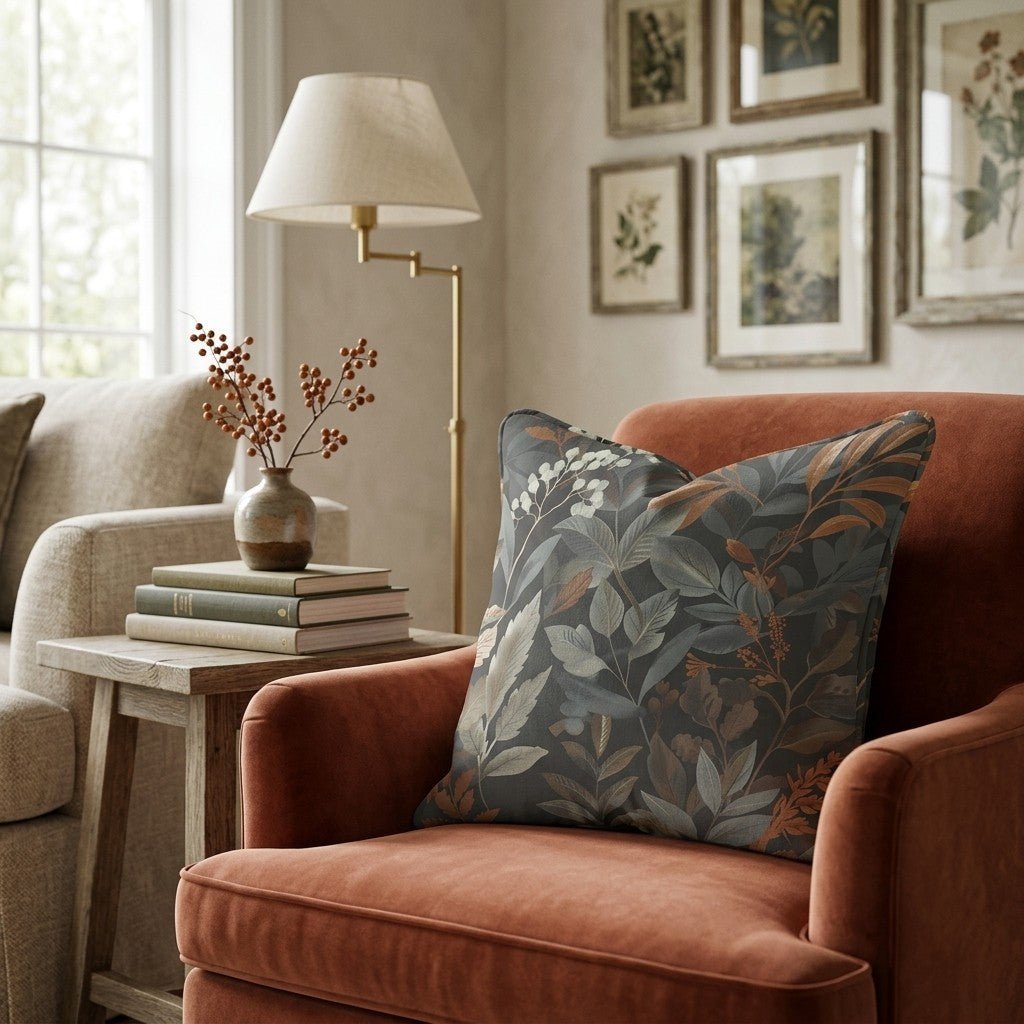 Cassia Nightbloom Throw Pillow - Hillcroft Home