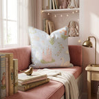 Castle of Swans Throw Pillow - Hillcroft Home
