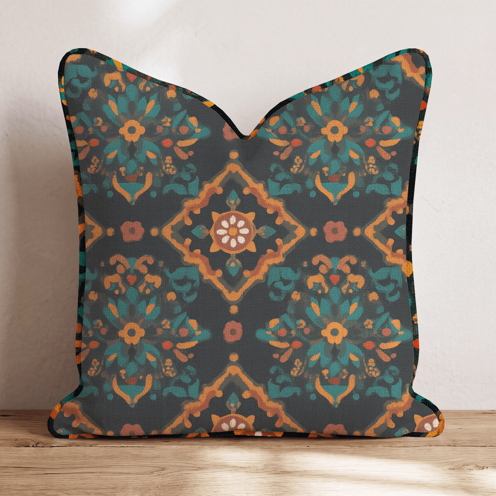 Catherine One Throw Pillow - Hillcroft Home